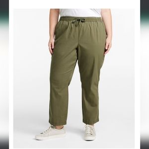 SIZE 22W LL Bean Drawstring Pants